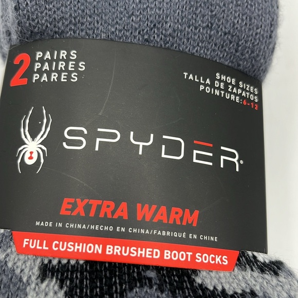 Spyder Heat Socks 2 pairs - Picture 3 of 4